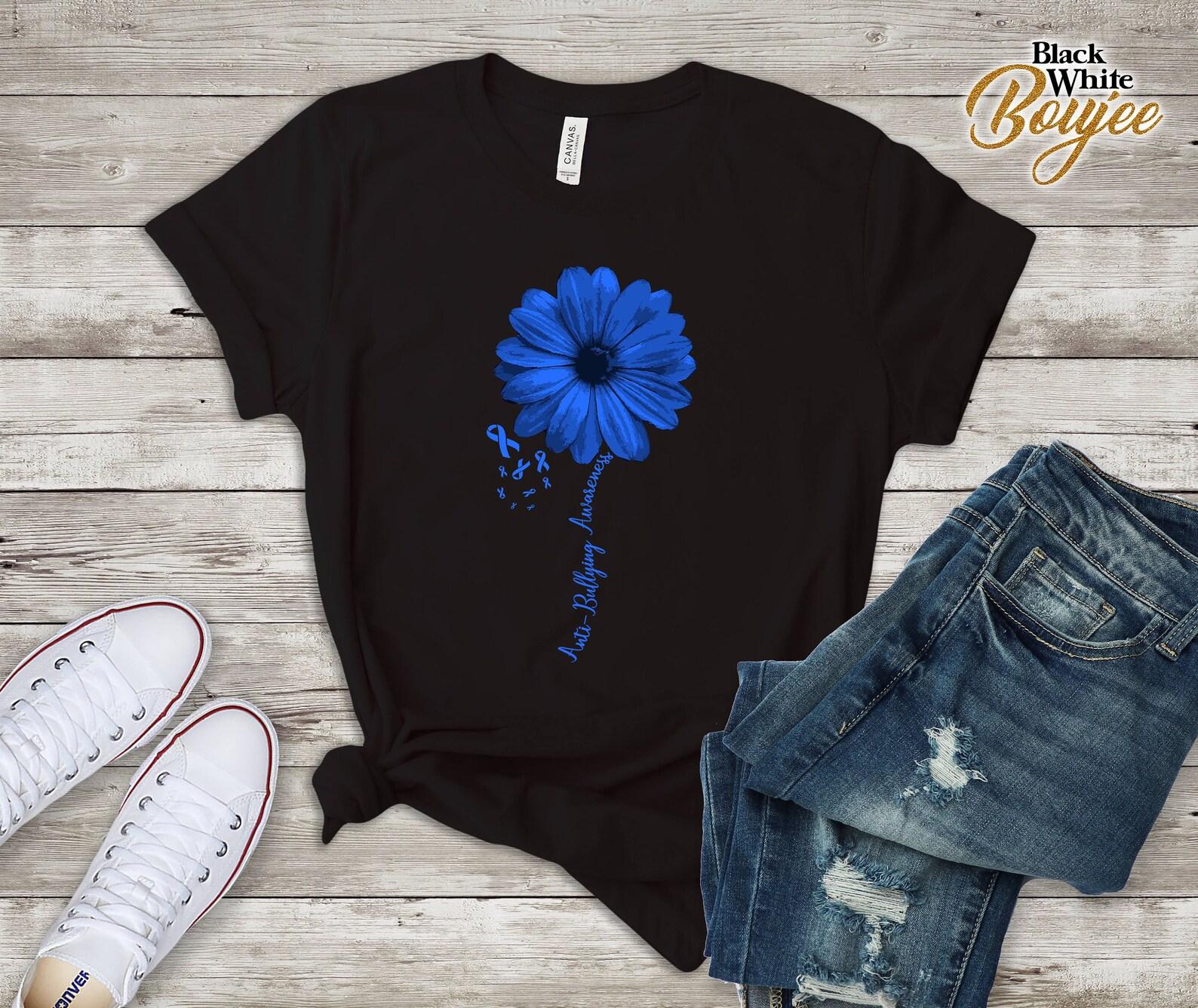 Anti-Bullying Shirt Awareness Anti Bullying Ribbon Pretty 3XL
