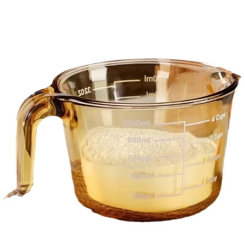 Mushroom Planet Heat-Resistant Glass Measuring Cup Set (2-Pack)