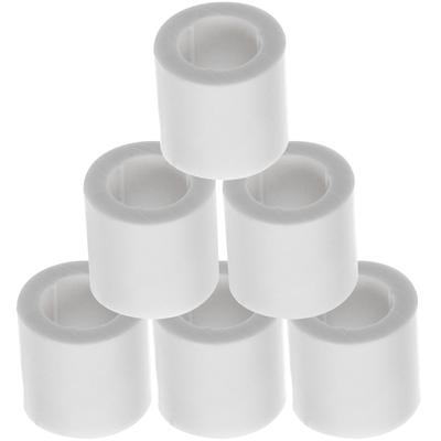 6pcs Replaceable Pool Cue Ferrules Protective Cover For Stick Accessories Plastic Hoops Cue Stick Parts Replacement Pool Cue