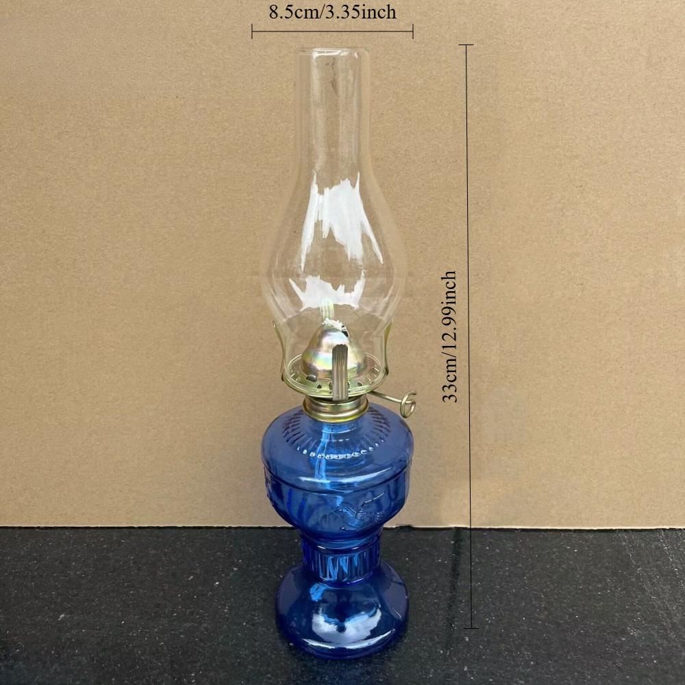 Vintage Retro Kerosene Lamp Classic Nostalgic Glass Eternal Lamp Decorative Ornaments Home Warm Atmosphere