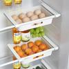 Refrigerator Drawer Type Egg Storage Box Pull-out Fruit and Vegetable Storage Box 12 Grid Egg Preservation Box Refrigerator Sort