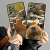 Case for Samsung Galaxy A06 A01 A02 A03 A50 A70 A05 A04 A30 A40 A10 A20 Note 20 Ultra 9 10 Soft Back Phone Cover Cute Capybara