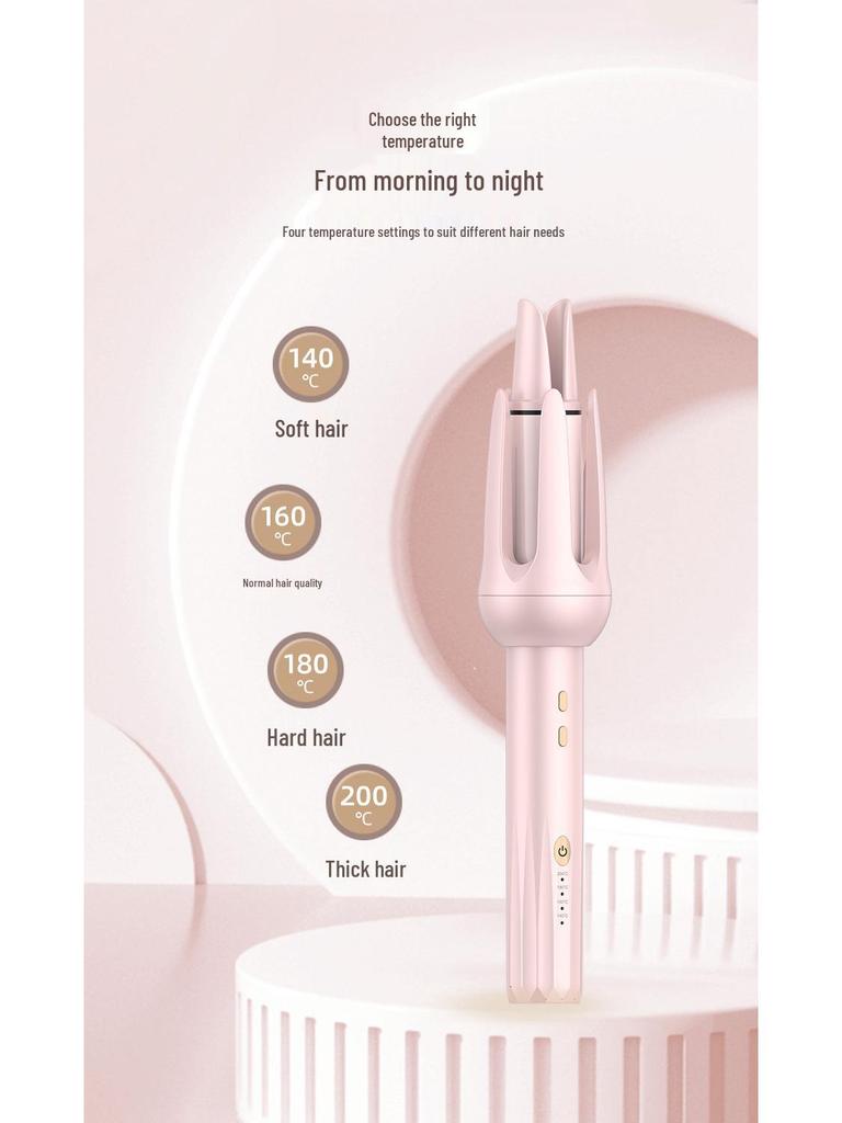 Korean Style 32mm Curling Iron for Large Curls – Safe, No Hair Damage, Perfect for Dorms and Easy Styling