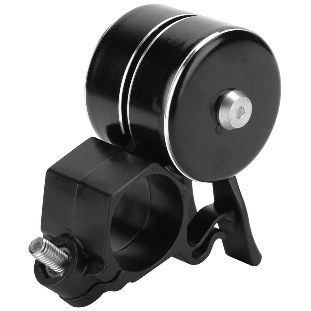 120db Fahrradklingel mit Doppelklick Fahrradlenkerklingel Alarm Outdoor Sicherheit Fahrradteile Schwarz