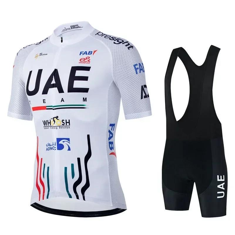 

New Pro Team 2026 Uae Cycling Jersey Set Men s Summer Bike Mountain Uniform Ropa Ciclismo Maillot Hombre Bicycle Clothing Suit S