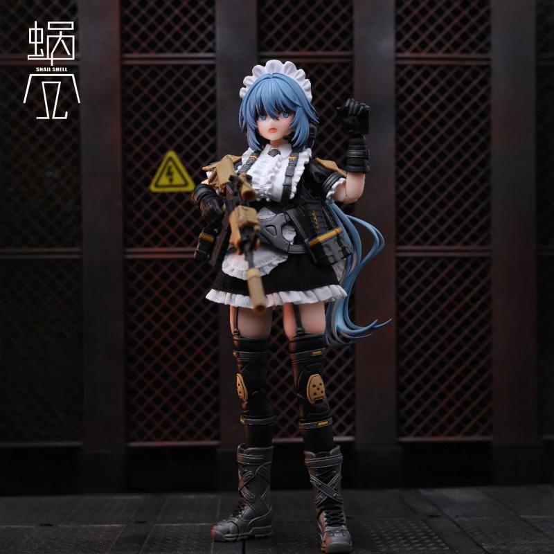 1/12 Snail Shell Tactical Maid Ra-02 Tokiwa Kazune Series Action Figure Finished Anime Character Model Decoration Gifts
