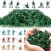 16/36/100 Stück Mini-Soldaten Modell Indoor-Dekoration Sammlung Sandtisch Militär-Simulationsspiel Geschenk für Party Geburtstagsgeschenk XJM