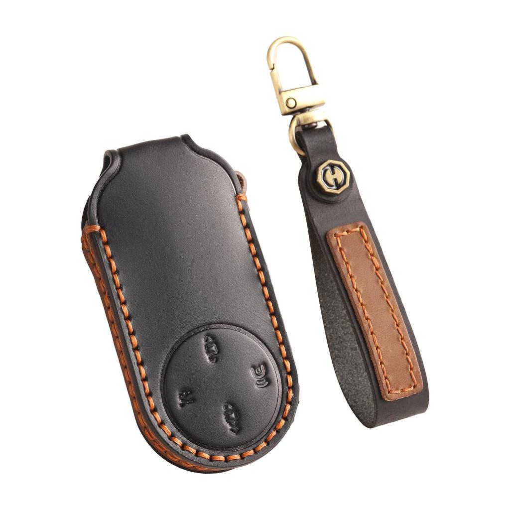 [Aito] Car Key Cover keychain case Handmade cowhide for OAito M5M7M8M9R7