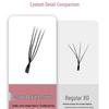 DeceMarsU 8D Blooming Four-Leaf Clover Lashes - Soft, Non-Scattered, Beautifully Grafted Lashes.