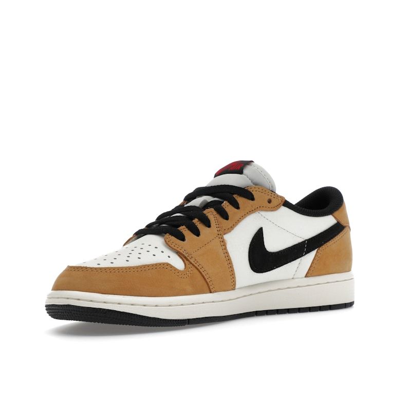Air Jordan 1 Retro Low OG Rookie of the Year Men Sneakers Brown Sail Black CZ0790-107