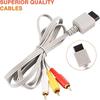 Wii/Wii U AV Cable AV Conversion Cable AV Composite Cable RCA Conversion Adapter Component Termin...