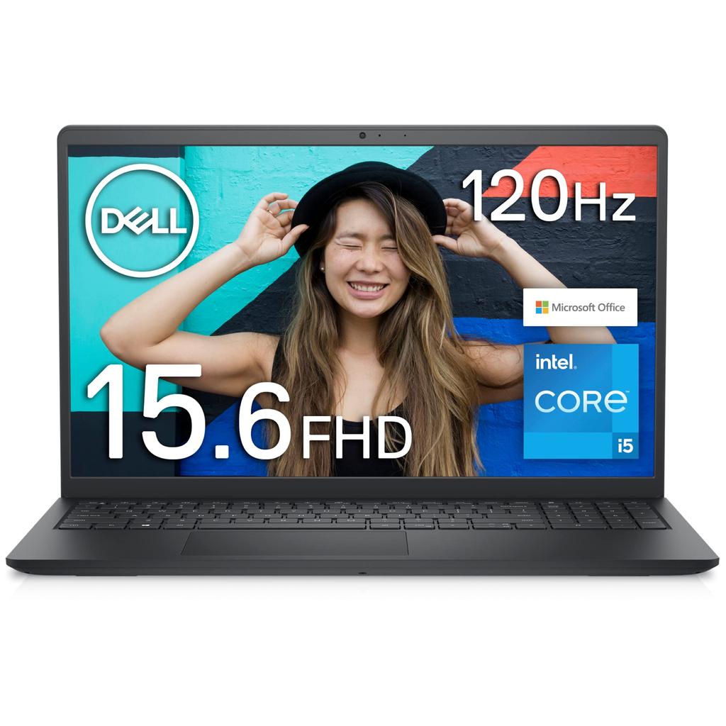Dell Inspiron 15 3511 Laptop Black 11th Gen Core 8GB 256GB Microsoft Office Home Business NI355A-CHHBB (Intel i5-1135G7, RAM, SSD, 15.6-inch FHD, &