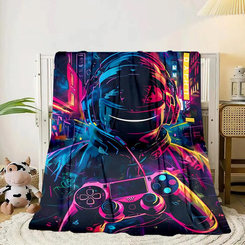 Cyberpunk Gaming Hero Blanket Flannel Blanket Throw Blanket Sofa Cover Blanket Soft Premium Blanket Picnic Blanket Tv Blanket Gifts