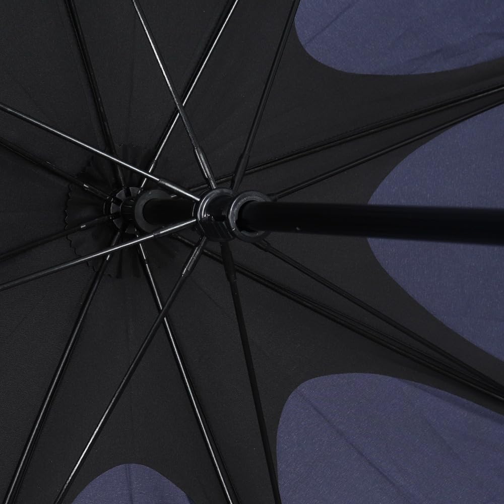 Coq Sportif Umbrella Aero Stream Umbrella Sun Protection Durable Sports Golf QQBXJX06 NVBK FREE [Le Golf] Double-Layered (Navy Black)