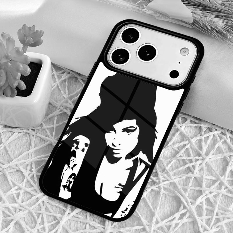 Amy Winehouse Phone Case for iPhone 17 Air 16 15 11 12 14 13 Pro Max Shockproof Cover