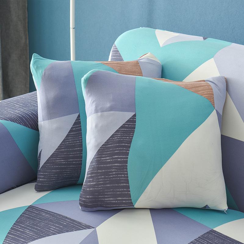 1PC Soft Stretch Sofa Slipcover with Elastic Loop Removable Sofa Cover, Couch Cover Furniture Protector for Bedroom Office Living Room Home Decor