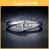 Finger Ring Silver Women Jewelry Simple Design Copper Rings Fashion Durable Gift