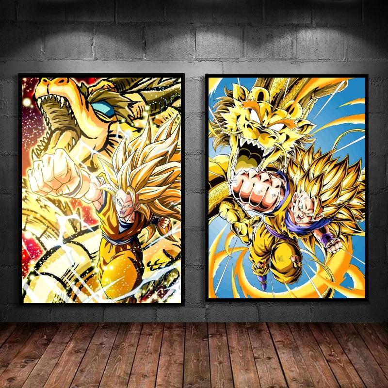 

Плакаты и живопись Dragon Ball Carot, украшение на стену, подарок, художественная картина