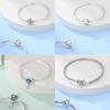 Real 925 Sterling Silver 17-20CM Butterfly Pet Ocean Starry Sky Original Bracelet Fit for Wedding Fine Jewelry DIY Making