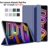Lenovo Xiaoxin Pad Pro GT 11.1 İnç 2025 İçin Kapak Üç Katlı PU Deri Yumuşak Arka Standlı Xiaoxin Pad Pro GT TB710FU Tablet Kılıfı
