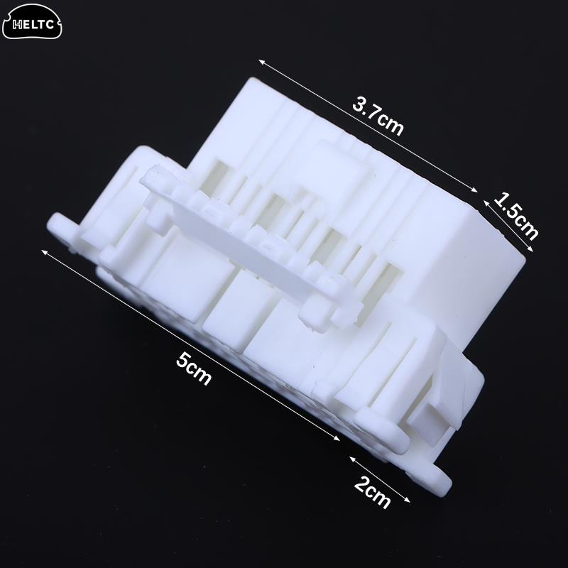 DJ7163-1.8-11/21 16pinový 179631-1 Konektor OBD pro auto Zásuvka pro diagnostiku Kompatibilní s Toyota
