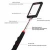 Inspection Mirror with LED Lighting 360° Telescopic Detection Lens Square Retractable Car Engine Chassis Mechanic Repairing Tool