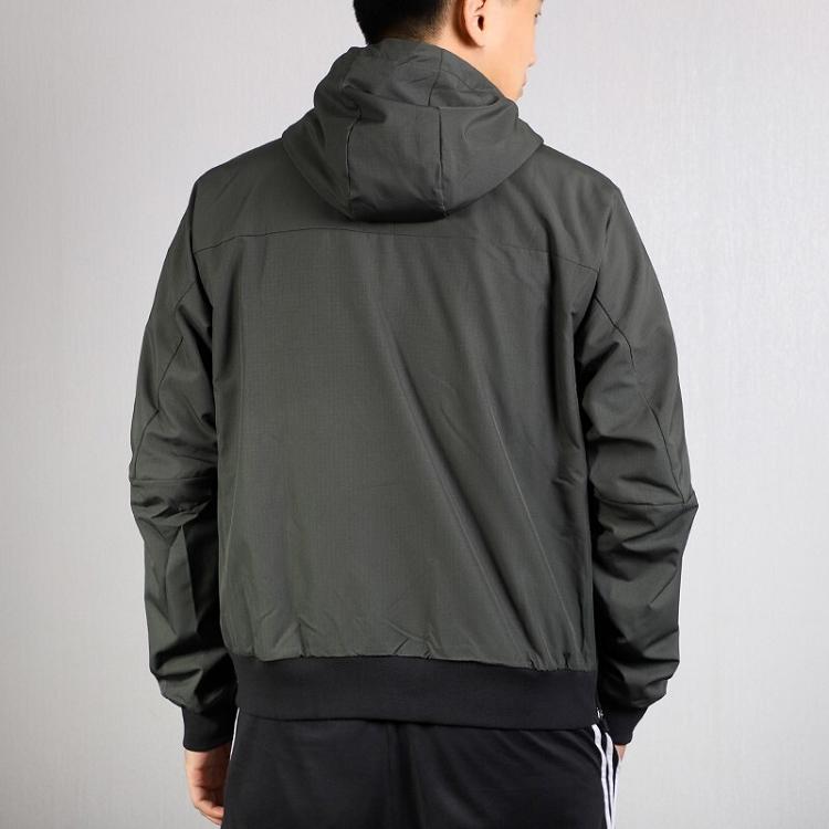 adidas U1 WV Jacket Hoody Men Outerwear Dark-Earth-Brown FJ0262