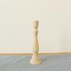 Decorative Retro Wood Unpainted For Party Home Wedding Classic Candelabros Candle Stand Candlesticks Holders Candle Holders