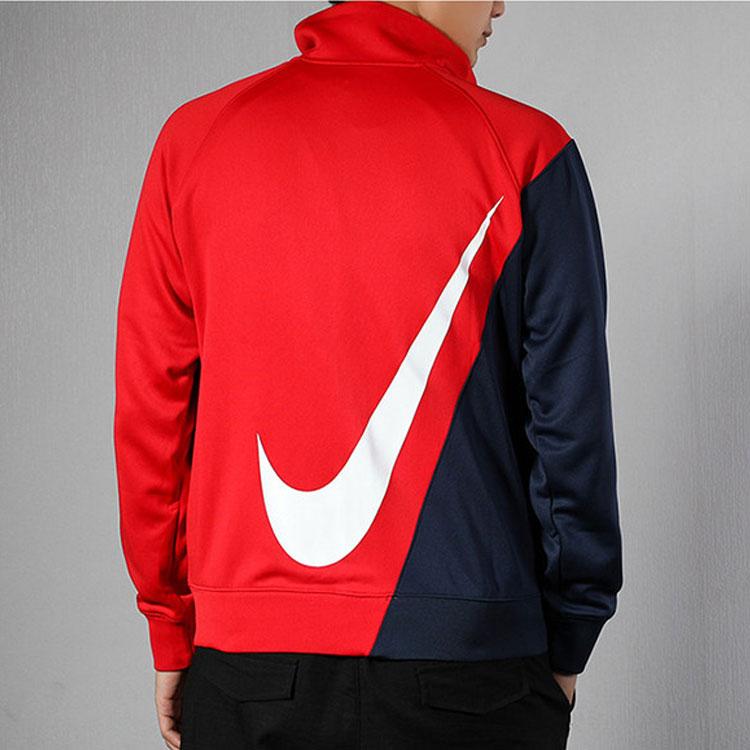 Nike Casual Sport Knit Zip-Up Collar Jacket Men Jackets University-Red BV5288-657