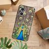 Animal Peacock Pattern Phone Case For OPPO Reno 14 13 11 12 F 10 Pro 8T 7 8 Lite OPPO Find X9 X8 X5 Pro Back Cover