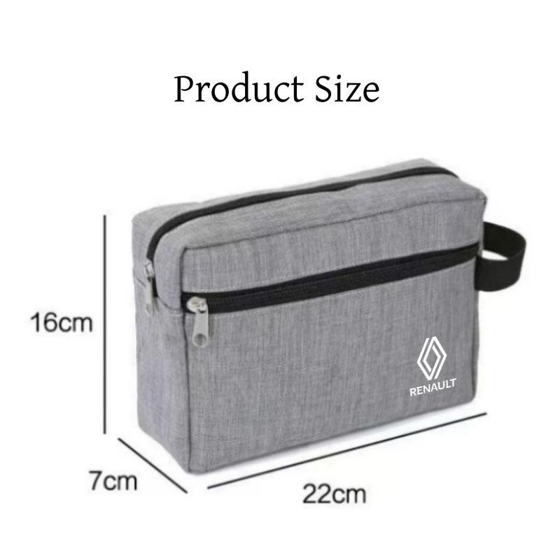 Protable Car Storage Box Organizer Stowing Tidying Bag Key Bag for Renault Koleos Clio Laguna 2 Megane Duster Logan Accessories t333