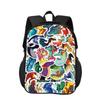 Wings of Fire Backpack Shoulder Protection Cartoon Printed Primary School Boys and Girls Versatile Trendy Backpack
