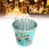 Handheld Ice Bucket Thickened Portable Insulated Beverage Tub Cooler for Party Gathering Outdoor BBQ