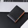 Anti-Theft Carbon Fiber Card Holder Minimalist Men Wallets Credit Card Holder  Business