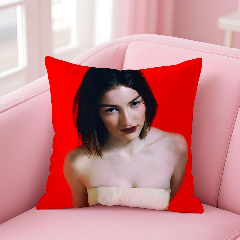 K-Kelly Macdonald Cushion Cover Pillow Case Soft Friendly Fabric & Concealed Zipper