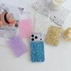 Coque de téléphone Bling à paillettes transparentes, sable mouvant et paillettes pour iPhone 17 Air 16 15 14 13 12 11 Plus Pro Max, style fille à la mode