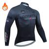 2026 NOWY Zimowy Polarowy Rowerowy Koszulka Długi Rękaw Rower Odzież Rowerowa Termiczna Ubrania Rowerowe Invierno Maillot Ropa Ciclismo
