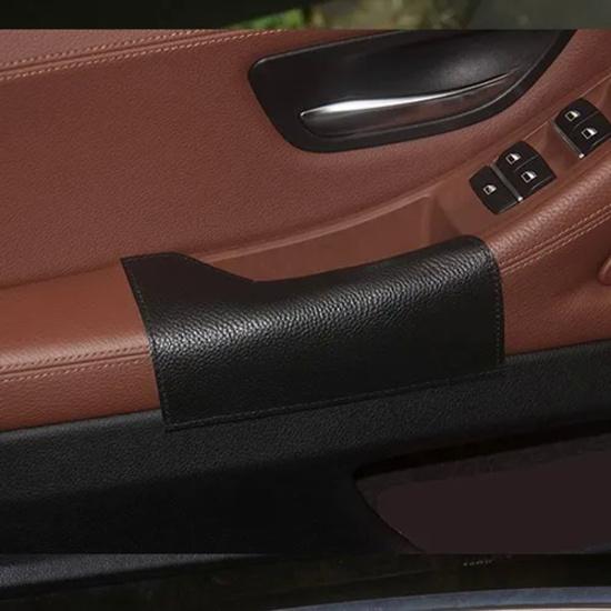 Echtes Leder Tür Armlehne Abdeckung Für BMW 5 Series F10 F18 2011 - 2017 Auto Linke Fahrerseite Tür Armlehne Griff Panel Abdeckung