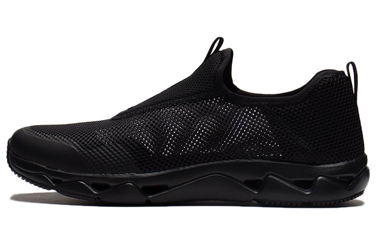 Спортивная повседневная обувь Li Ning с низким верхом для мужчин, черная AGCR361-51 45