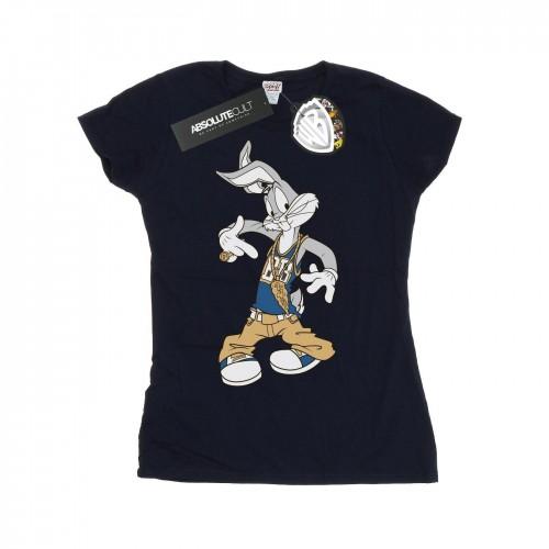 

Looney Tunes Womens/Ladies Bugs Bunny Rapper Cotton T-Shirt XXL