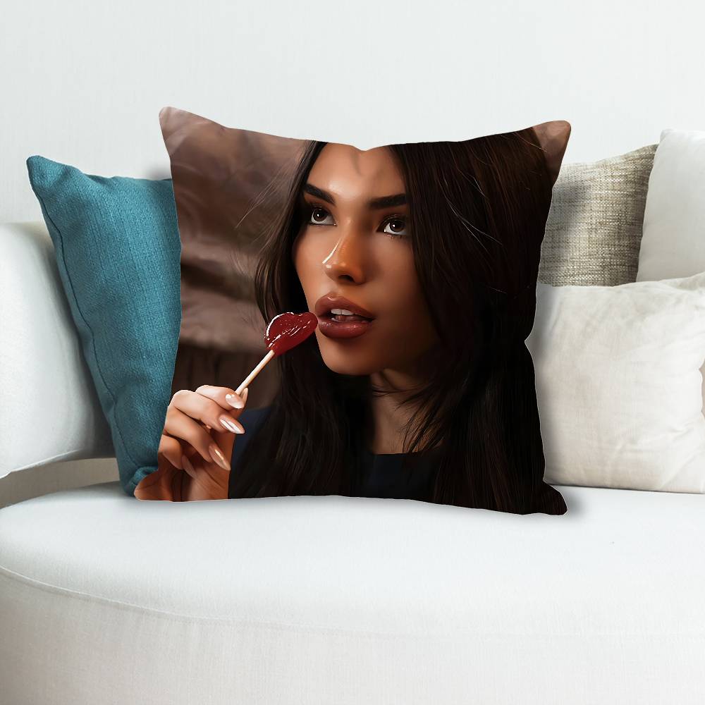 MMadison BBeer Locket Pillow Cases for Bedroom Living Room Sofa Home Decor Polyester Cushion Cover with Zipper