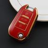 Tpu Flip Folding Key Fob Cover Case For Citroen C3 C4 Berlingo  For Peugeot 208 2008 301 308 3008 Rcz 508 408 2008 307
