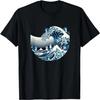 Cute Wave of Blue Cats for Kamala Funny T-Shirt