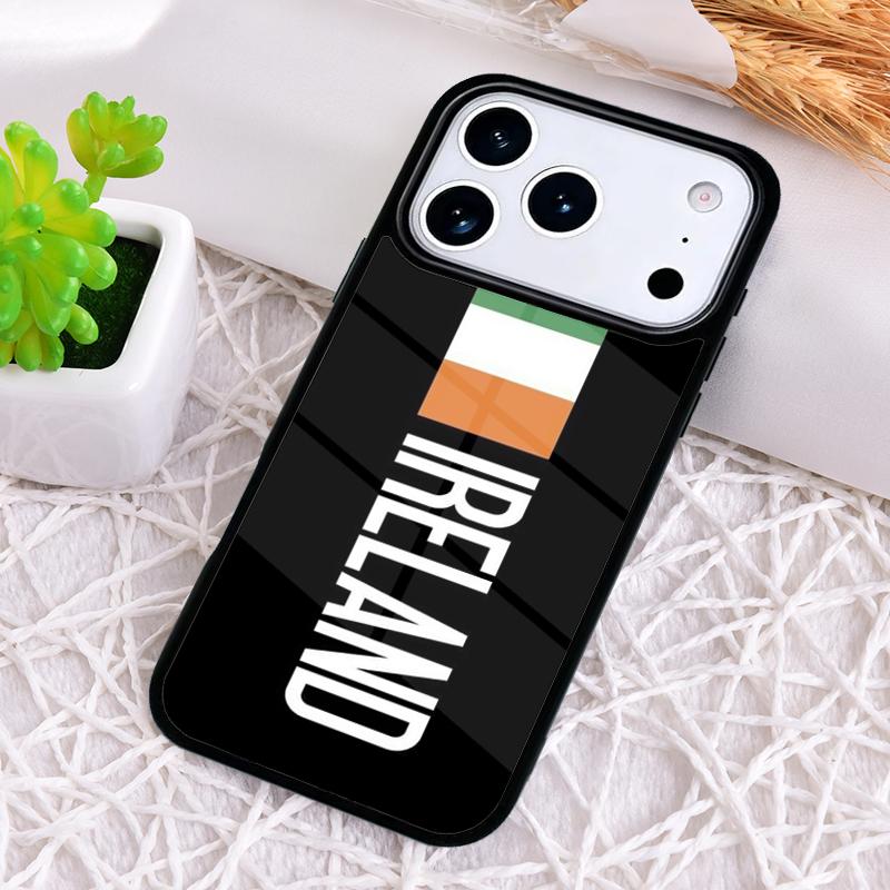 Silk Flags Eire Shockproof Phone Case for iPhone 17 Air 16e 15 11 12 14 13 Pro Max Cover Coque