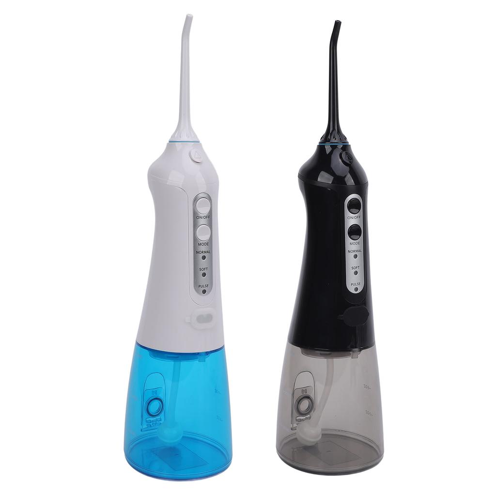 300ml Tank Portable Oral Irrigator IPX7 Water Resistant 3 Modes Cordless Water Teeth Cleaner for Hom