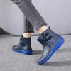 European and American Short Sleeved Women's Shoes 2024 New Design Sense Sports Sloping Heel Lace Up Women's Short Boots Trafza