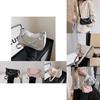 Trendy Spring 2024 Minimalist Pu Leather Shoulder Bag Fashionable Chain Crossbody Bag For Women