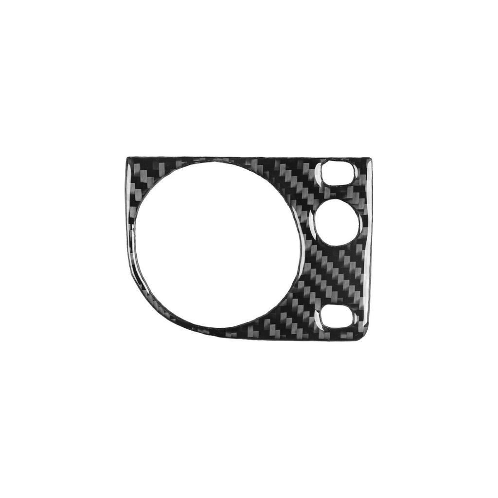 Real Carbon Fiber Dash Headlight Switch Knob Cover For BMW 3 Series E36 1991-99