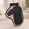 Pet Cleaning Gloves with Pet Grooming Gloves Wrist Strap Double-Sided Shedding Gloves
