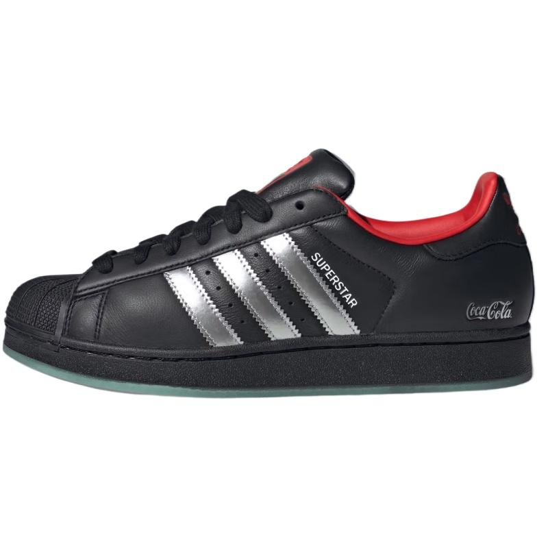 adidas x Coca-Cola Superstar Black Metallic Silver Men s KH6891 EU 36